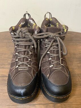 CougarPaws Roofing Men's Brown Lace-Up Boots 7.5